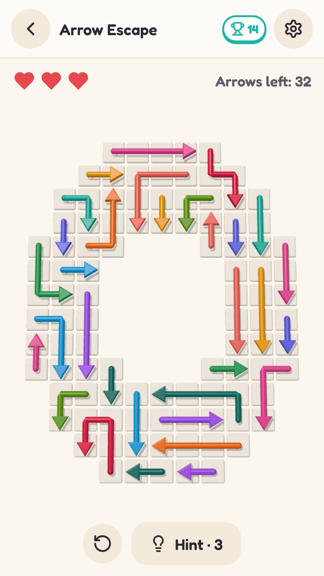 Arrow Escape screenshot