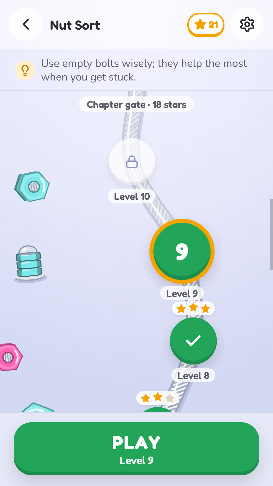 Nut Sort screenshot