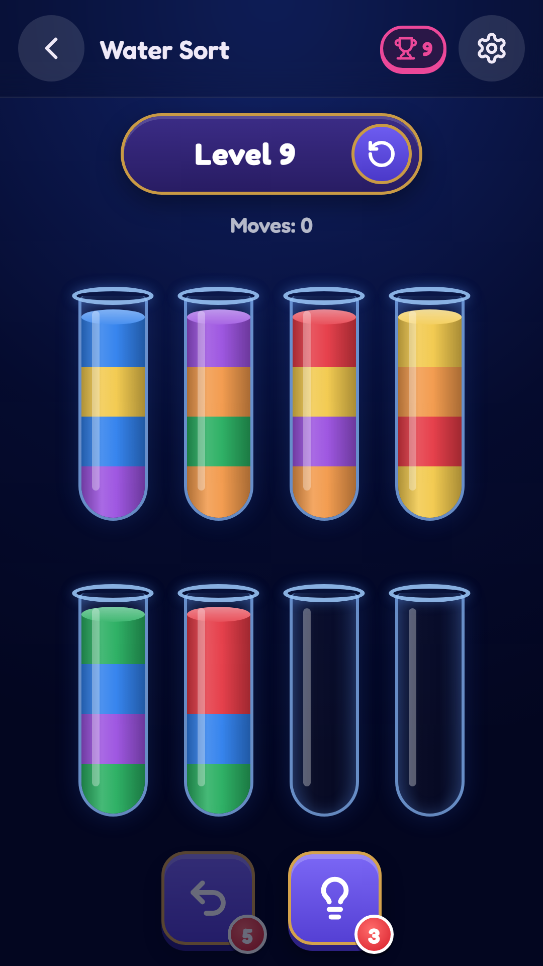 Water Sort screenshot